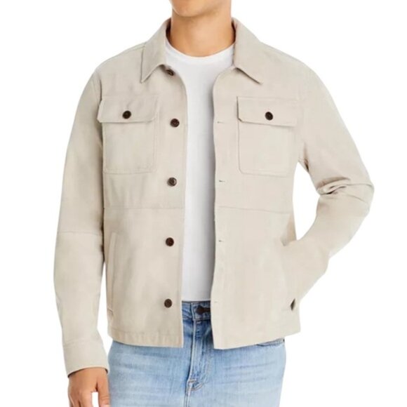 Michael Kor’s Lambs Suede Leather Cotton lined long Sleeve 💗💗💗💗💗💗 - Picture 11 of 11